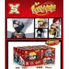 SX 9009-1 9009-2 9009-3 9009-4 non  ĐẦU TO CÓ 4 LOẠI NARUTO UZUMAKI KAKASHI HAGI SASUKE UCHIHA GAARA bộ đồ chơi xếp lắp ráp ghép mô hình KAWAI Ninja 920 khối