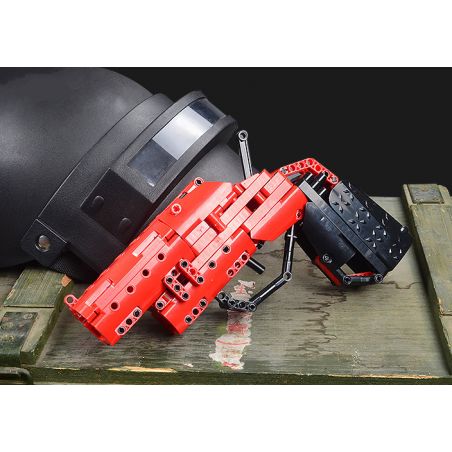 QIZHILE 41012 non  SÚNG BẮN PHÁO SÁNG bộ đồ chơi xếp lắp ráp ghép mô hình  Kỹ Thuật Công Nghệ Cao Mô Hình Phương Tiện 279 khối