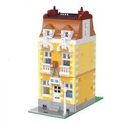 HAPPY BUILD YC-20006 20006 YC20006 non  STUDIO ẢNH RETRO bộ đồ chơi xếp lắp ráp ghép mô hình Creator VITAGE MODE PHOTOGRAPHY FLOOR Sáng Tạo 1773 khối