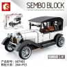 IBLOCK PL-920-138 920-138 PL920-138 SEMBO 607403 non  CITROEN LOẠI A bộ đồ chơi xếp lắp ráp ghép mô hình Racers FAMOUS CAR CITROEN TYPE 1919 Đua Tốc Độ 264 khối