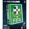QIZHILE 90010 non  SÁCH BÓNG ĐÁ FIFA bộ đồ chơi xếp lắp ráp ghép mô hình FOOTBALLBOOK 2317 khối