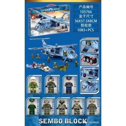 IBLOCK PL-920-181 920-181 PL920-181 SEMBO 105766 non  MÁY BAY VẬN TẢI CHIẾN LƯỢC YUN-20 bộ đồ chơi xếp lắp ráp ghép mô hình Iron Blood Heavy Equipment Đặc Nhiệm Máu Và Sắt 1083 khối