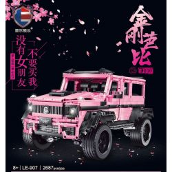 SHENZHEN RAEL ENTERTAINMENT LE-907 LE-J903 J903 LEJ903 LE-J903H J903H 903H LEJ903H TA GAOLE T5016A 5016A T5016B 5016B non  KING KONG BARBIE G800 1 tỷ lệ 1:8 bộ đồ chơi xếp lắp ráp ghép mô hình  Kỹ Thuật Công Nghệ Cao Mô Hình Phương Tiện 2687 khối