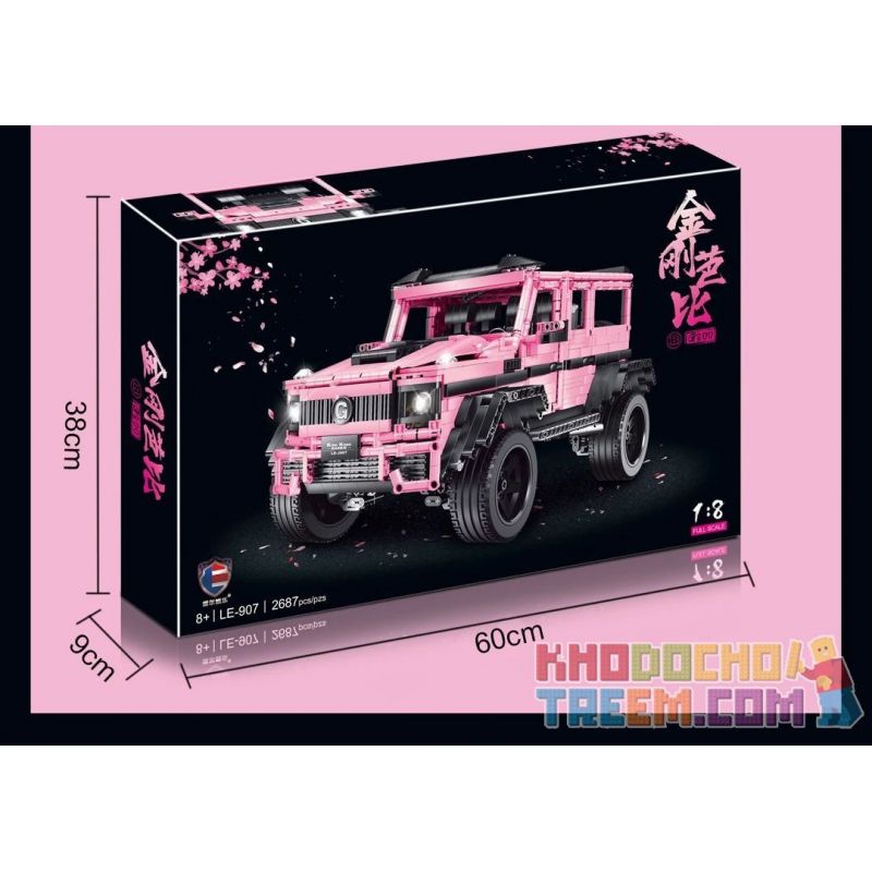 SHENZHEN RAEL ENTERTAINMENT LE-907 LE-J903 J903 LEJ903 LE-J903H J903H 903H LEJ903H TA GAOLE T5016A 5016A T5016B 5016B non  KING KONG BARBIE G800 1 tỷ lệ 1:8 bộ đồ chơi xếp lắp ráp ghép mô hình  Kỹ Thuật Công Nghệ Cao Mô Hình Phương Tiện 2687 khối