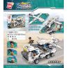 Enlighten 3215 Qman 3215 non  XE TRINH SÁT CÔNG NGHỆ CAO bộ đồ chơi xếp lắp ráp ghép mô hình Thunder Mission Nhiệm Vụ Sấm Sét 474 khối