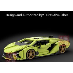 MouldKing 10011 Mould King 10011 non  LAMBORGHINI SIAN. bộ đồ chơi xếp lắp ráp ghép mô hình Speed Champions Racing Cars LINBAOGINNI SIERNE Đua Xe Công Thức 1168 khối