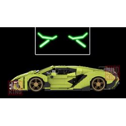 MouldKing 10011 Mould King 10011 non  LAMBORGHINI SIAN. bộ đồ chơi xếp lắp ráp ghép mô hình Speed Champions Racing Cars LINBAOGINNI SIERNE Đua Xe Công Thức 1168 khối