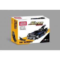 JISI 7033 non  1995 BATMOBILE. bộ đồ chơi xếp lắp ráp ghép mô hình Dc Comics Super Heroes Siêu Anh Hùng Dc 90 khối