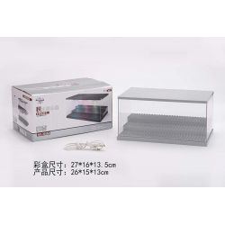 LEZHAN 3028A non  HỘP HIỂN THỊ HẠT NHỎ bộ đồ chơi xếp lắp ráp ghép mô hình Gear Đồ Lắp Ghép 2 khối