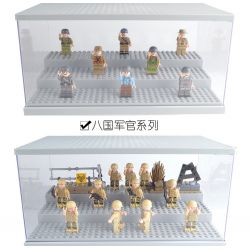 LEZHAN 3028A non  HỘP HIỂN THỊ HẠT NHỎ bộ đồ chơi xếp lắp ráp ghép mô hình Gear Đồ Lắp Ghép 2 khối