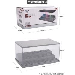 LEZHAN 3028A non  HỘP HIỂN THỊ HẠT NHỎ bộ đồ chơi xếp lắp ráp ghép mô hình Gear Đồ Lắp Ghép 2 khối