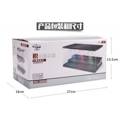 LEZHAN 3028A non  HỘP HIỂN THỊ HẠT NHỎ bộ đồ chơi xếp lắp ráp ghép mô hình Gear Đồ Lắp Ghép 2 khối