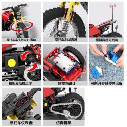 ACHKO 50001 non  MÔ TÔ CẮM TRẠI ĐỊA HÌNH bộ đồ chơi xếp lắp ráp ghép mô hình  COME ALIVE Kỹ Thuật Công Nghệ Cao Mô Hình Phương Tiện 539 khối