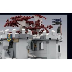 SUPER 18K K101 non  THÀNH PHỐ MÙA ĐÔNG bộ đồ chơi xếp lắp ráp ghép mô hình Game Of Thrones GAME OF THRONES WINTERFELL Trò Chơi Vương Quyền 2217 khối