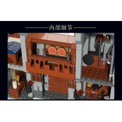 SUPER 18K K101 non  THÀNH PHỐ MÙA ĐÔNG bộ đồ chơi xếp lắp ráp ghép mô hình Game Of Thrones GAME OF THRONES WINTERFELL Trò Chơi Vương Quyền 2217 khối