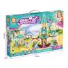 FORANGE FC3510 3510 non  NHÀ CÔNG CHÚA bộ đồ chơi xếp lắp ráp ghép mô hình Disney Princess DREAM HOUSE 903 khối