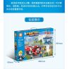 FORANGE FC3109 3109 non  XE CỨU HỎA SÂN BAY bộ đồ chơi xếp lắp ráp ghép mô hình Fire Rescure FIRE FIGHTERS 630 khối