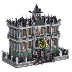 PanlosBrick 613002 Panlos Brick 613002 non  CƠ SỞ ĐIỀU TRỊ ĐIÊN CUỒNG bộ đồ chơi xếp lắp ráp ghép mô hình Creator LUNATIC HOSPITAL Sáng Tạo 7527 khối