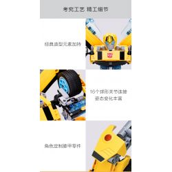 XIAOMI MITU MI ONEBOT OBDHF02HZB 02HZB non  CON ONG bộ đồ chơi xếp lắp ráp ghép mô hình Transformers BUMBLEBEE Robot Đại Chiến Người Máy Biến Hình