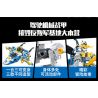 WANGE 5669 non  CÂU CHUYỆN VỀ NGƯỜI MÁY bộ đồ chơi xếp lắp ráp ghép mô hình ROBOT STORY 887 khối