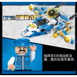 WANGE 5669 non  CÂU CHUYỆN VỀ NGƯỜI MÁY bộ đồ chơi xếp lắp ráp ghép mô hình ROBOT STORY 887 khối