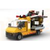 HAPPY BUILD 【未知】 Xếp hình kiểu  4 Types Of Mobile Barbecue Carts, Mobile Coke Carts, Mobile Arcade Cars, And Street Band Car