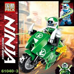 PRCK 61040 non  8 LOẠI NHÂN VẬT MINI MÔ TÔ NINJA bộ đồ chơi xếp lắp ráp ghép mô hình The  Ninjago Movie NINJA MASTERS OF SPINJITZU Ninja Lốc Xoáy