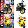PRCK 61040 non  8 LOẠI NHÂN VẬT MINI MÔ TÔ NINJA bộ đồ chơi xếp lắp ráp ghép mô hình The  Ninjago Movie NINJA MASTERS OF SPINJITZU Ninja Lốc Xoáy