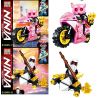 PRCK 61040 non  8 LOẠI NHÂN VẬT MINI MÔ TÔ NINJA bộ đồ chơi xếp lắp ráp ghép mô hình The  Ninjago Movie NINJA MASTERS OF SPINJITZU Ninja Lốc Xoáy