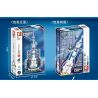 SEMBO 203308 non  CƠ SỞ PHÓNG TÀU VŨ TRỤ CÓ NGƯỜI LÁI ĐIỀU KHIỂN TỪ XA bộ đồ chơi xếp lắp ráp ghép mô hình Space Exploration SPACE FLIGHT Thám Hiểm Không Gian 2221 khối