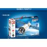 SEMBO 203303 non  NỀN TẢNG THỬ NGHIỆM KHÔNG GIAN CÓ NGƯỜI LÁI bộ đồ chơi xếp lắp ráp ghép mô hình Space Exploration SPACE FLIGHT Thám Hiểm Không Gian 1002 khối