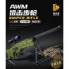 PanlosBrick 670001 Panlos Brick 670001 non  SÚNG BẮN TỈA AWM bộ đồ chơi xếp lắp ráp ghép mô hình Military Army AWM SNIPER RIFLE Quân Sự Bộ Đội 1315 khối