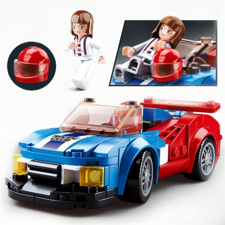 SLUBAN M38-B0633E B0633E 0633E M38B0633E 38-B0633E non  FLASH NHANH CHÓNG bộ đồ chơi xếp lắp ráp ghép mô hình Speed Champions Racing Cars RACING CLUB Đua Xe Công Thức 164 khối