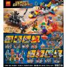 LELE 34063 non  TRẬN CHIẾN CỦA LIÊN MINH AQUAMAN 8 bộ đồ chơi xếp lắp ráp ghép mô hình Super Heroes HEROES GATHERING Siêu Nhân Anh Hùng