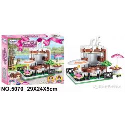 Winner 5070 non  QUÁN CÀ PHÊ bộ đồ chơi xếp lắp ráp ghép mô hình  Các Bạn Gái 184 khối