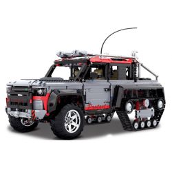 I'M V 42010 non  LAND ROVER NỬA ĐƯỜNG bộ đồ chơi xếp lắp ráp ghép mô hình  LAND ROVER DEFENDER HALF-TRACK BY PRINOTH Kỹ Thuật Công Nghệ Cao Mô Hình Phương Tiện 3420 khối