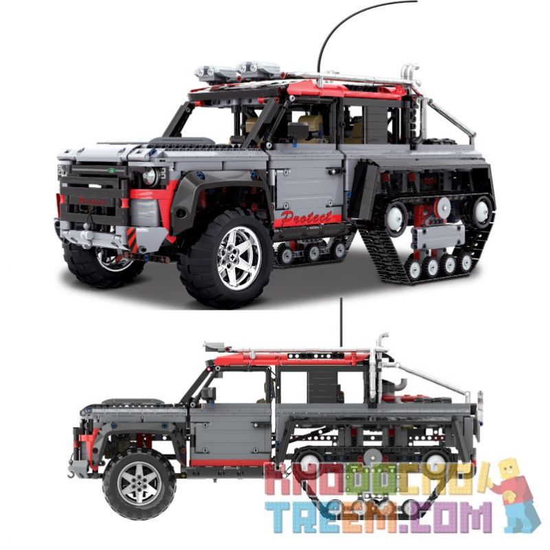 I'M V 42010 non  LAND ROVER NỬA ĐƯỜNG bộ đồ chơi xếp lắp ráp ghép mô hình  LAND ROVER DEFENDER HALF-TRACK BY PRINOTH Kỹ Thuật Công Nghệ Cao Mô Hình Phương Tiện 3420 khối
