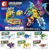 SEMBO 103105 103106 103107 103108 103109 103110 non  HIỆP SĨ RỒNG THÉP bộ đồ chơi xếp lắp ráp ghép mô hình Transformers MECHA OF STEEL Robot Đại Chiến Người Máy Biến Hình 649 khối