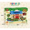 SUPER 18K K103 non  NHÀ NGHỈ ĐỘNG VẬT RỪNG bộ đồ chơi xếp lắp ráp ghép mô hình Movie & Game ANIMAL CROSSING Phim Và Trò Chơi 1225 khối