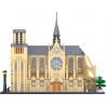 ZHEGAO QL0964 0964 non  NHÀ THỜ ĐỨC BÀ bộ đồ chơi xếp lắp ráp ghép mô hình Creator CATHÉDRALE NOTRE DAME DE PARIS Sáng Tạo 2541 khối