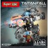SUPER 18K K122 non  ION ION TITAN. bộ đồ chơi xếp lắp ráp ghép mô hình Computer Games TITANFALL ION Trò Chơi 1115 khối
