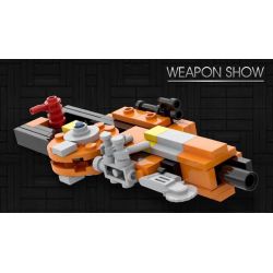 SUPER 18K K122 non  ION ION TITAN. bộ đồ chơi xếp lắp ráp ghép mô hình Computer Games TITANFALL ION Trò Chơi 1115 khối