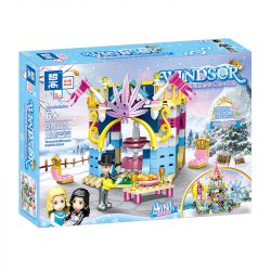 ZHEGAO QL1114-1 1114-1 QL1114-2 1114-2 QL1114-3 1114-3 QL1114-4 1114-4 non  LÂU ĐÀI TƯỞNG TƯỢNG BỐN TRONG MỘT bộ đồ chơi xếp lắp ráp ghép mô hình  WINDSOR Các Bạn Gái 619 khối