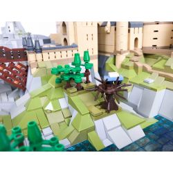 MOC BLOCKS M10001 10001 MorkModel 032102 Mork Model 032102 MouldKing 22004 Mould King 22004 non  TRƯỜNG PHÙ THỦY VÀ PHÁP SƯ HOGWARTS bộ đồ chơi xếp lắp ráp ghép mô hình Creator HOGWARTS SCHOOL OF WITCHCRAFT AND WIZARDRY Sáng Tạo 6778 khối
