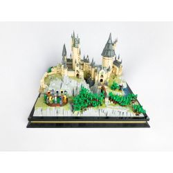 MOC BLOCKS M10001 10001 MorkModel 032102 Mork Model 032102 MouldKing 22004 Mould King 22004 non  TRƯỜNG PHÙ THỦY VÀ PHÁP SƯ HOGWARTS bộ đồ chơi xếp lắp ráp ghép mô hình Creator HOGWARTS SCHOOL OF WITCHCRAFT AND WIZARDRY Sáng Tạo 6778 khối