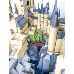 MOC BLOCKS M10001 10001 MorkModel 032102 Mork Model 032102 MouldKing 22004 Mould King 22004 non  TRƯỜNG PHÙ THỦY VÀ PHÁP SƯ HOGWARTS bộ đồ chơi xếp lắp ráp ghép mô hình Creator HOGWARTS SCHOOL OF WITCHCRAFT AND WIZARDRY Sáng Tạo 6778 khối