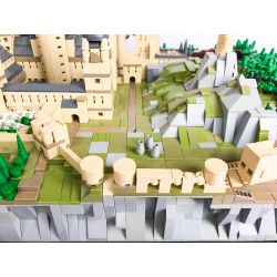 MOC BLOCKS M10001 10001 MorkModel 032102 Mork Model 032102 MouldKing 22004 Mould King 22004 non  TRƯỜNG PHÙ THỦY VÀ PHÁP SƯ HOGWARTS bộ đồ chơi xếp lắp ráp ghép mô hình Creator HOGWARTS SCHOOL OF WITCHCRAFT AND WIZARDRY Sáng Tạo 6778 khối