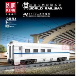 MouldKing 12002 12002CX Mould King 12002 12002CX non  HÀI HÒA CRH2A EMU bộ đồ chơi xếp lắp ráp ghép mô hình Trains WORLD RAILWAY CRH2 HIGH-SPEED TRAIN Tàu Hỏa 2646 khối