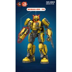 66 3 non  CON ONG bộ đồ chơi xếp lắp ráp ghép mô hình Movie & Game BUMBLEBEE Phim Và Trò Chơi 3500 khối