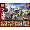 FROG BABY OBM 99811 non  ĐUA XE TỐC ĐỘ NINJA 4 bộ đồ chơi xếp lắp ráp ghép mô hình The  Ninjago Movie NINJA MASTERS OF SPINJITZU Ninja Lốc Xoáy 821 khối